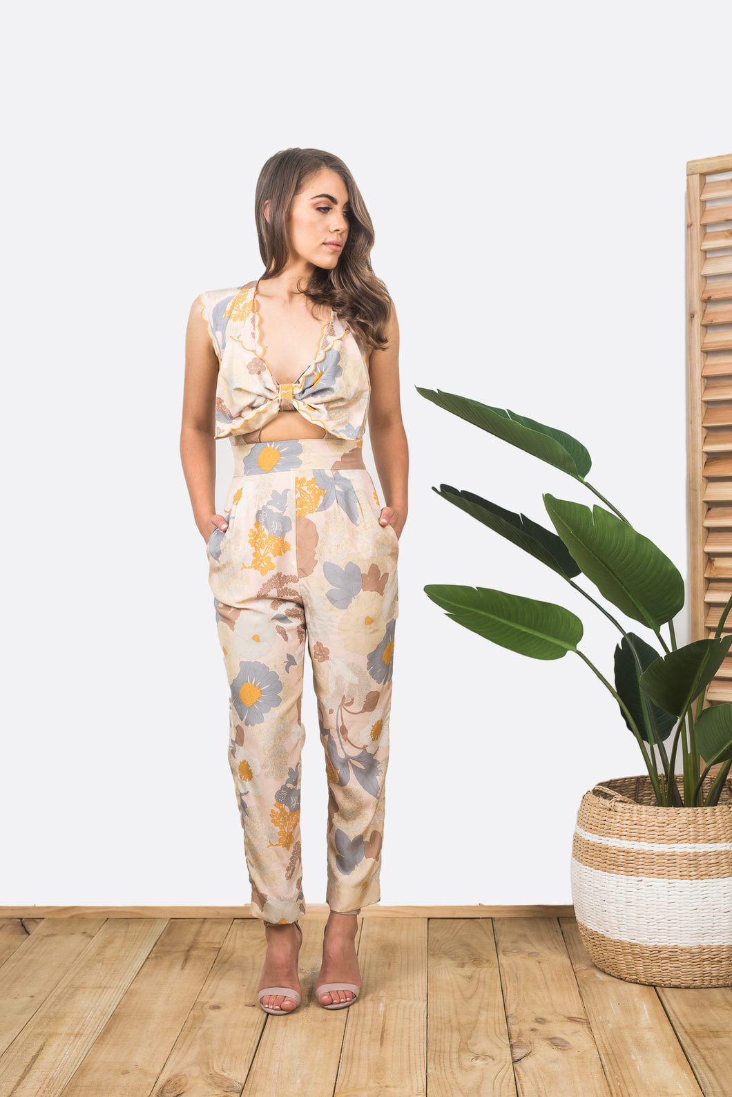 Easy on the eyes jumpsuit